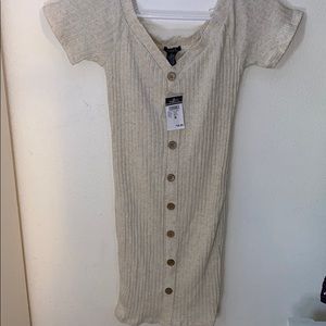 Girls NWT Rue21 Button Off-The-Shoulders Dress